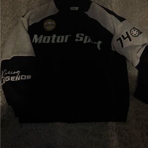 Refuge Charcoal and Ebony Sports Jacket